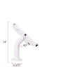 kiosks - Elevate II POS Wall | Countertop Kiosk with MagTek eDynamo Bracket for iPad Pro 12.9" 2nd | 1st Gen - The Joy Factory